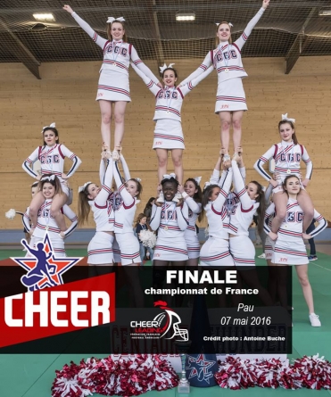 Cheerleading – jour de finale pour les Centaures de Grenoble